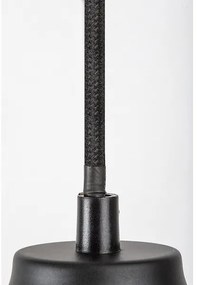 Rabalux 72034 - Luster na lanku SVENS 1xE27/60W/230V čierna/oranžová