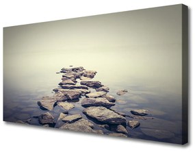 Obraz na plátne Kamene voda príroda 100x50 cm