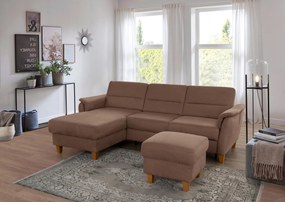 XXXLutz ROHOVÁ SEDAČKA, textil, hnedá Sit & More - Sedačky - 000144019711