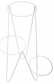 STOJAN NA KVETINÁČ TRIPOD 95X45X24 CM BIELA