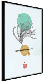 Artgeist Plagát - Plant Composition [Poster] Veľkosť: 40x60, Verzia: Čierny rám
