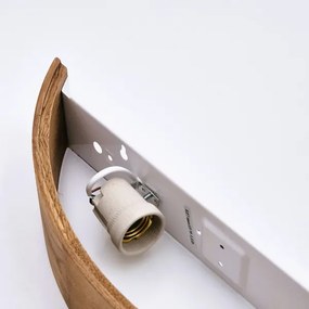 Brilagi - LED Nástenné svietidlo CARVALHO 1xE27/60W/230V dub čerešňa