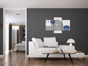 Obraz - Minimalistická abstrakcia N⁰1 (90x60 cm)
