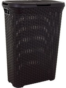 Curver Kôš na špinavú bielizeň STYLE 40l hnedý