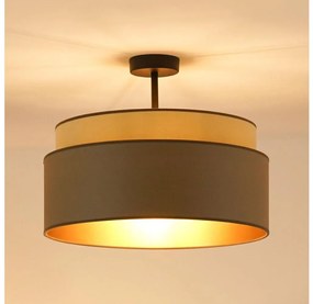 Brilagi - Prisadený luster OREGON VEGE 1xE27/15W/230V pr. 45 cm šedá