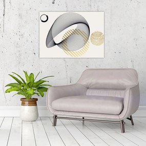 Obraz - Geometrické tvary N⁰3 (70x50 cm)