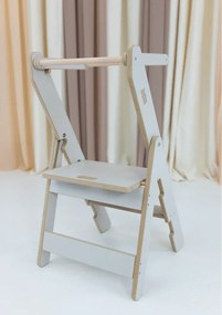 Učiaca montessori detská veža skladacia kašmír