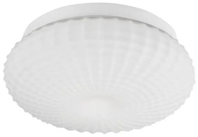 Dizajnové stropné svietidlo Clam 30 biele