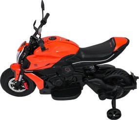 Elektrická motorka Ducati Diavel x Bentley oranžová