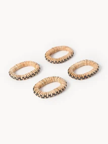 Krúžky na obrúsky Weave, 4 ks