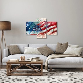 Obraz - Vlajka USA (90x60 cm)