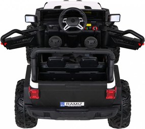 Ramiz Detské auto Master of Terrain biele
