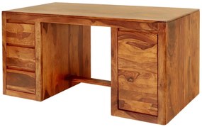 furniture-nabytek.cz - Písací stôl z masívneho palisandru 160x80x76