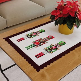 INTERMEDIC SK Vianočný obrus Luskáčik Karo 50x100 cm