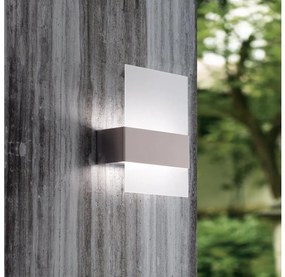 Eglo 93438 - LED vonkajšie svietidlo NADELA 2xLED/2,5W/230V IP44