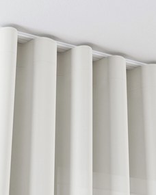 Zaves s riasením WAVE farba produktu krémová látka polopriehľadný, zapletaná