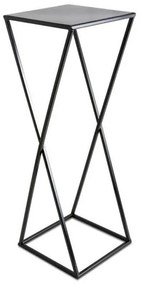 Stojan na kvety 70x24 čierna