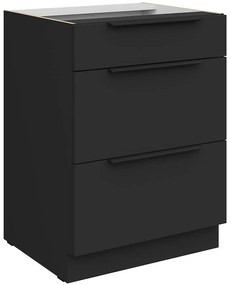 Kuchynská skrinka Aria-Bl/Bl Anti Fingerprint 60d 3s Bb