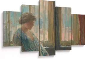 Obraz - Childe Hassam, The New York Window, reprodukcia (150x105 cm)