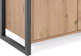 Komoda so zásuvkami Denver, dub artisan/antracit