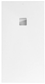 VILLEROY &amp; BOCH Planeo obdĺžniková sprchová vanička akrylátová, s technológiou RockLite, štandardný model, protišmyk VilboGrip (C), 1500 x 800 x 48 mm, biela alpská, UDA1580PLA2GV-01