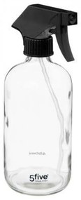 Rozprašovač na vodu/čistiace prostriedky, DISTRI, 450 ml – číre sklo