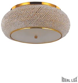 IDEAL LUX Stropné dizajnové svietidlo PASHA, 10xE14, 40W, zlaté