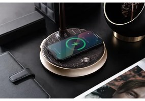 Immax 08972L - LED Stmievateľná stolná lampa FINCH LED/9W/12/230V šedá/chróm