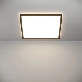 Eglo 901457 -LED St. kúpeľ. svietidlo ROVITO-R 17W/230V 50x50 cm IP44 čierna + DO