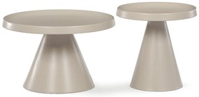 F4112 Sada konferenčných stolíkov CSM, béžová, 2ks