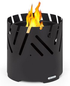 Blumfeldt Crown, ohnisko 3 v 1, Ø 46 cm, odolné voči vode a mrazu, grilovacia doska, grilovací rošt, bambusová doska