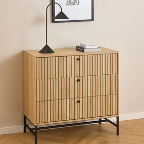 Komoda Albany 80 cm dub přírodní II