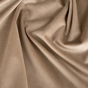 ZATEMŇOVACÍ ZÁVES NA KRÚŽKOCH DARLA SADA 2KS 140X250 CM TMAVOBÉŽOVÁ