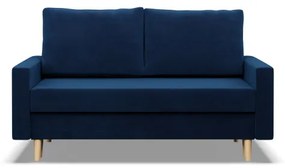 Dvojmiestna pohovka BLANK Elegant rozkladacia, granátová