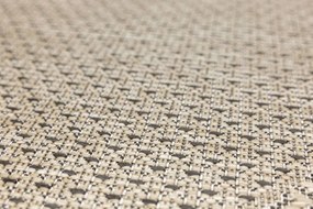 Koberec Flex 19242/P01 rybia kosť, béžový / krémový kruh