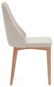 Béžová jedálenská stolička Rosie – Kave Home