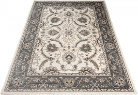 Koberec Dubai CHU biely obdĺžnikový – moderný polypropylén Rozmer: 60x100 cm