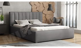 Čalúnená posteľ s úložným priestorom a roštom Sonden, Rozmer postele: 160x200, Dostupné poťahy: Victoria 14 867