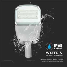 LED Solárna pouličná lampa SAMSUNG CHIP LED/50W/6,4V IP65 4000K + DO