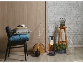 Klausen 108004 - Stolná lampa HARD 1xE27/11W/230V drevo/čierna