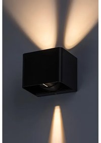 Rabalux 77168 - LED Vonkajšie nástenné svietidlo HALLSTATT LED/10W/230V IP54 čierna