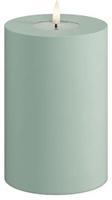 DeluxeHomeart Vonkajšia LED sviečka Salvie Green 15 cm