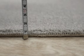 Lano - koberce a trávy Kusový koberec Nano Smart 880 sivý - 200x200 cm