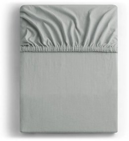 Svetlosivá napínacia plachta jersey 120x200 cm Amber – Restilo