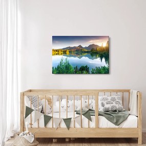 Obraz - Jazero (90x60 cm)
