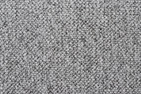 Šnúrkový okrúhly koberec CASABLANCA sivý