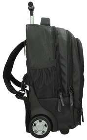 Školská taška koliesková UEFA Black 531417