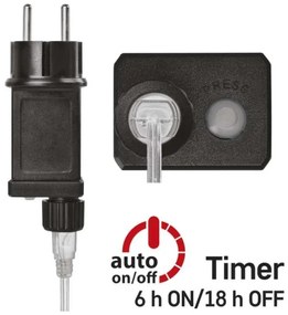 LED Vianočná vonkajšia reťaz 100xLED/15m IP44 teplá biela