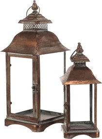 Set dvoch lampášov medený FUP577 (2 ks)