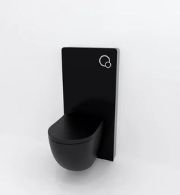 Závesný WC set SAT Fusion do ľahkých stien / predstenová SIKOSGFUSTORBLBL